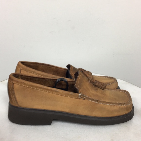 Sperry Suede Leather Loafer Brown Tassel Women 6.5 - Picture 1 of 6